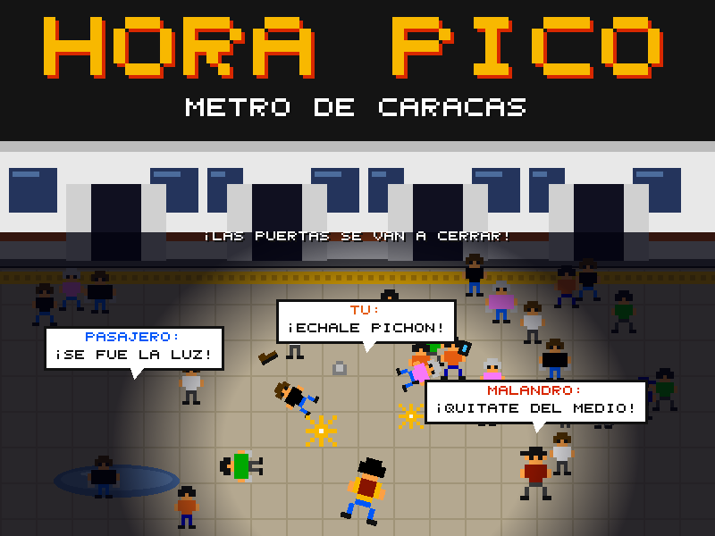 Hora Pico: Metro de Caracas