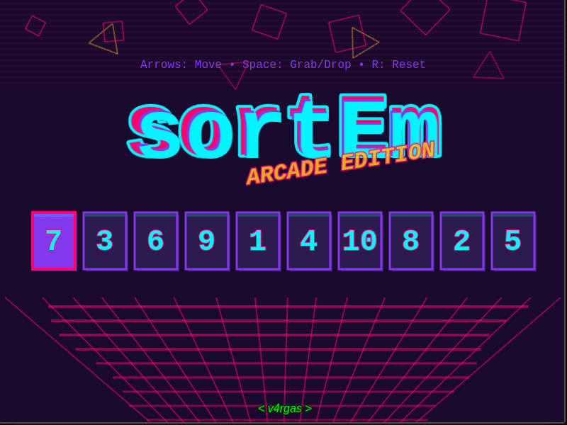 sortEm